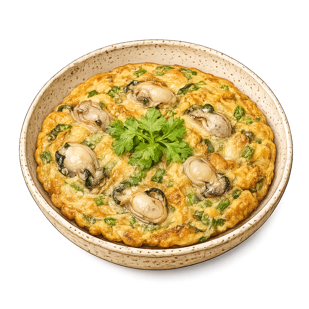 牡蠣オムレツ