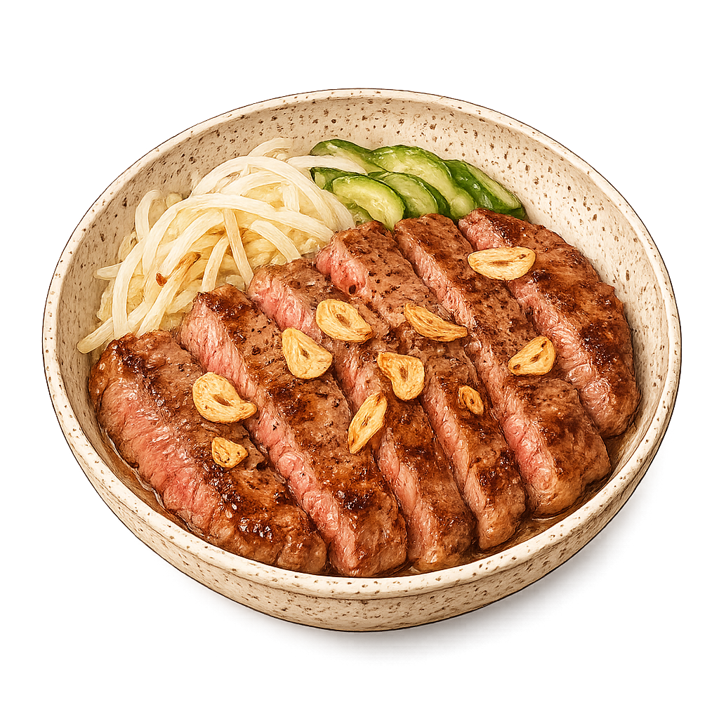 ナイトマーケット風ステーキ