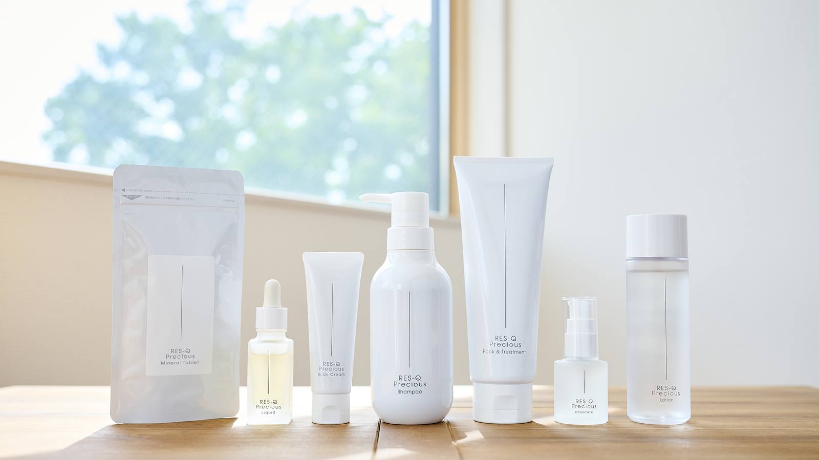 RES-Q Precious シリーズの製品ラインナップ