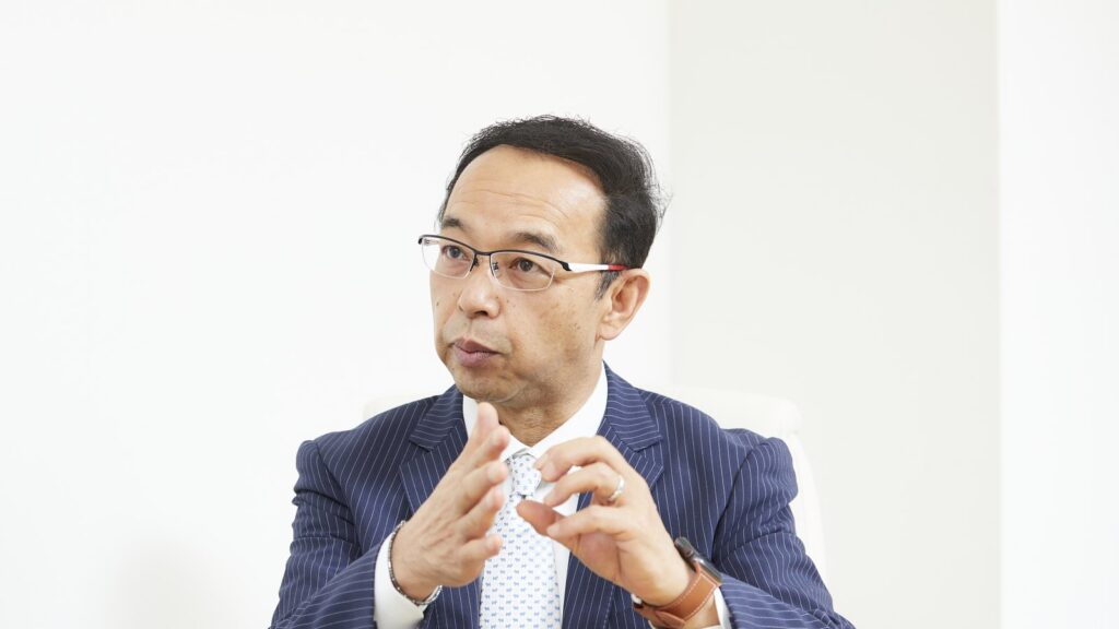海外展開について語る株式会社KALOS BEAUTY TECHNOLOGY 代表取締役 高田栄和さん